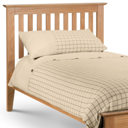 Julian Bowen Salerno Single Oak Shaker Bed - thumbnail 3