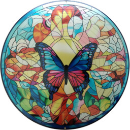 Butterfly Wind Spinner - thumbnail 2