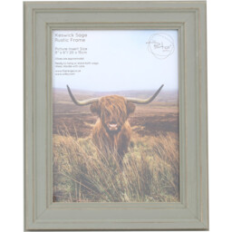 The Port. Co Gallery Keswick Sage Rustic 8 x 6 inch Photo Frame