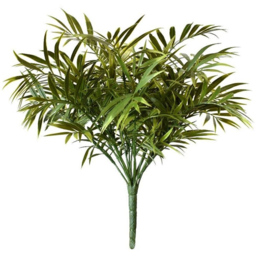 Leaf Green Palm Tree Fire Retardant Artificial Plant Stem 40cm 6 Pack - thumbnail 2