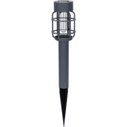 Pack of 4 Solar Nico Stake Lights Grey - thumbnail 2