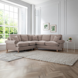 The Victoria Large Putty Corner Sofa - thumbnail 4