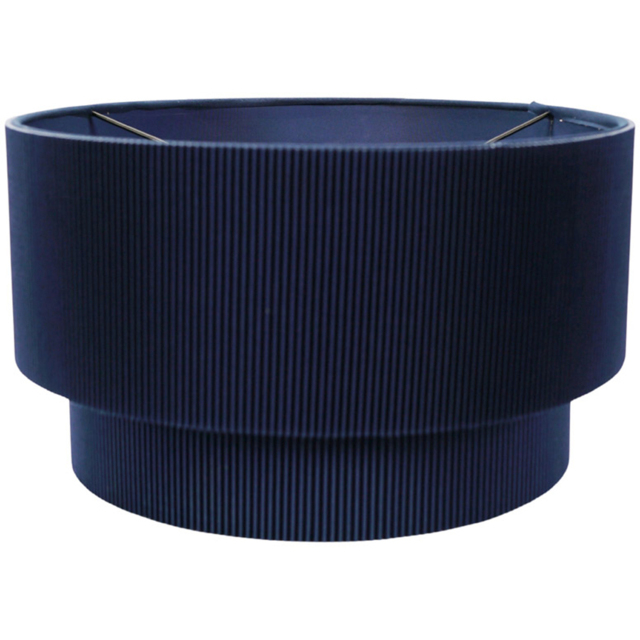 ValueLights Mason Blue 2 Tier Crinkle Shade - image 1