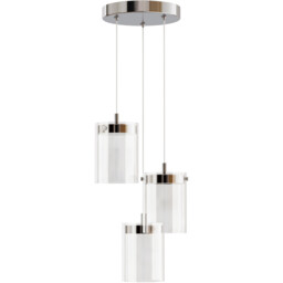Amelie Chrome Finish Ceiling Light - thumbnail 2