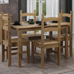 Core Products Corona 4 Seater Dining Set Antique Pine