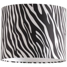 ValueLights Oasis Small Zebra Shade with Chrome Inner