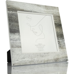 Addison Grey Marble Effect Photo Frame 8 x 8 inch