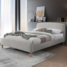 Otley Grey Double Bed Frame - thumbnail 1