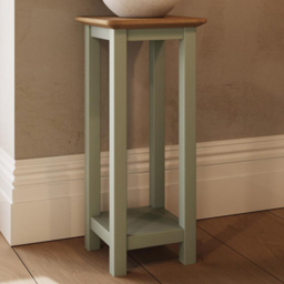 FWStyle Taberno Sage Green and Oak Side Table