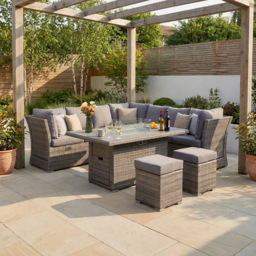 New Hampshire 9 Seater Firepit Set - thumbnail 1