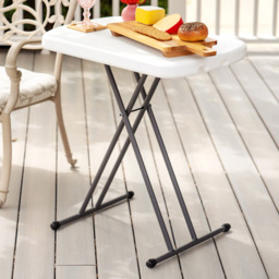 Lifetime Products White Foldable Personal Table