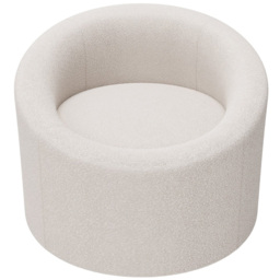 SOLACE+CO Amari Cream Boucle Accent Chair - thumbnail 3