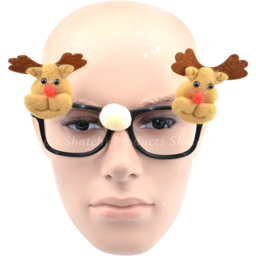 Shatchi Novelty Christmas Party Glasses 4 Pack - thumbnail 2