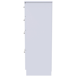 Crowndale Worcester White 4 Drawer Deep Chest Ready Assembled - thumbnail 4