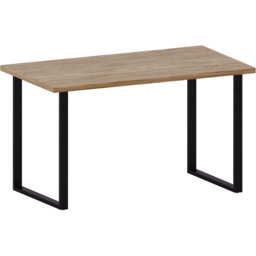Vida Designs 4 Seater Rectangular Oak Dining Table - thumbnail 2