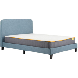 Birlea Jacob King Size Light Blue Upholstered Bed Frame - thumbnail 2