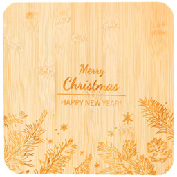 Marco Paul Bamboo Christmas Design Chopping Board - thumbnail 1