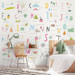 Origin Murals Houseplant Pots Grey Wall Mural