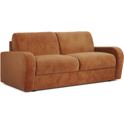 Jay-Be Deco 3 Seater Cosy Chenille Spice Sofa Bed with e-Sprung Mattress - thumbnail 2
