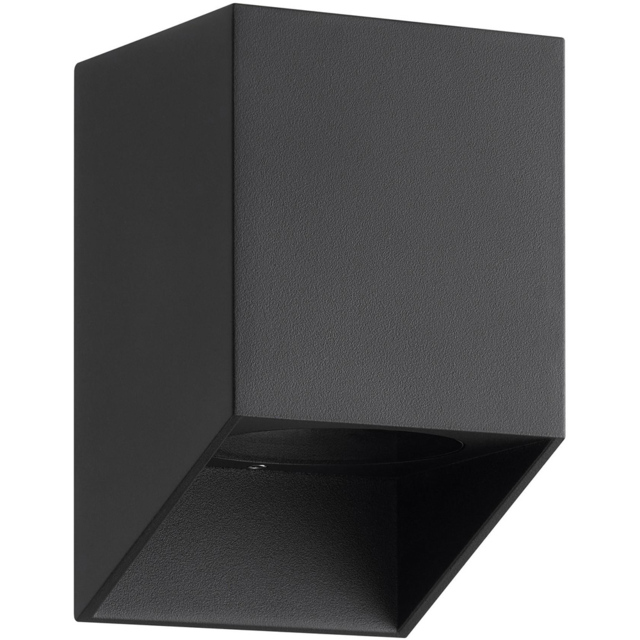 Nordlux Nico Square 12 Black Outdoor Wall Light - image 1