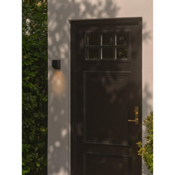 Nordlux Nico Square 12 Black Outdoor Wall Light - thumbnail 2
