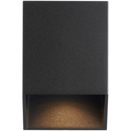 Nordlux Nico Square 12 Black Outdoor Wall Light - thumbnail 4