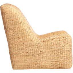 Desser Furniture Danish Rattan Armless Chair - thumbnail 4