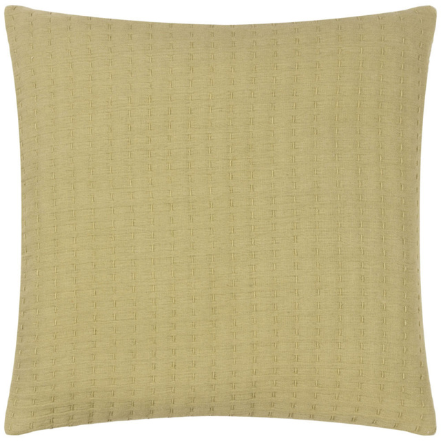 Yard Hush Avocado Cotton Linear Cushion - image 1