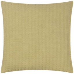 Yard Hush Avocado Cotton Linear Cushion
