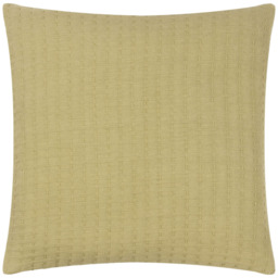 Yard Hush Avocado Cotton Linear Cushion - thumbnail 3