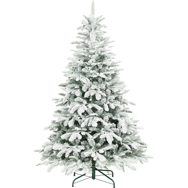 StarBright Snow Flocked Artificial Christmas Tree 6ft - image 1