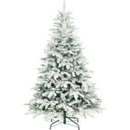 StarBright Snow Flocked Artificial Christmas Tree 6ft - thumbnail 1