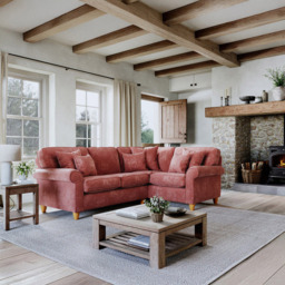 Sinatra Glory Deep Terra 4 Seater Left Hand Corner Sofa - thumbnail 3