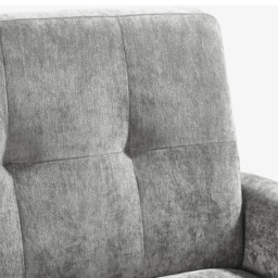 Julian Bowen Monza Dove Fabric Compact Chair - thumbnail 4