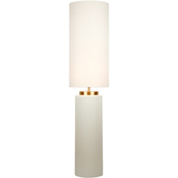 Clara Extra Large Cream Table Lamp - thumbnail 4