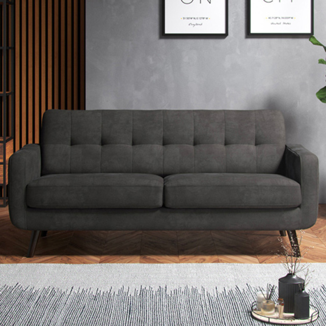 Julien Enjoy Graphite 3 Seater Sofa - image 1