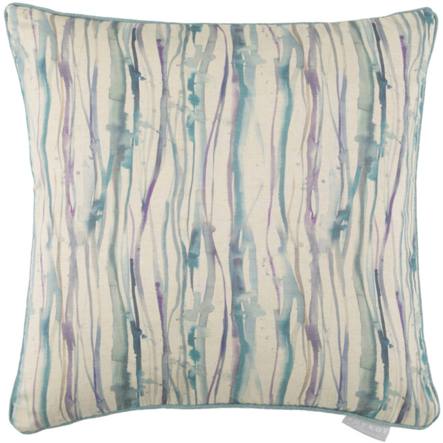 Voyage Maison Additions Falls Indigo Printed Feather Filled Cushion 50cm - image 1