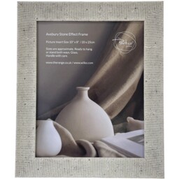The Port. Co Gallery Avebury Neutral Stone Effect Photo Frame 10 x 8 inch