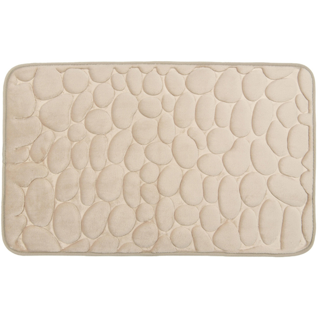 Natural Pebble Bath Mat 50 x 80cm - image 1