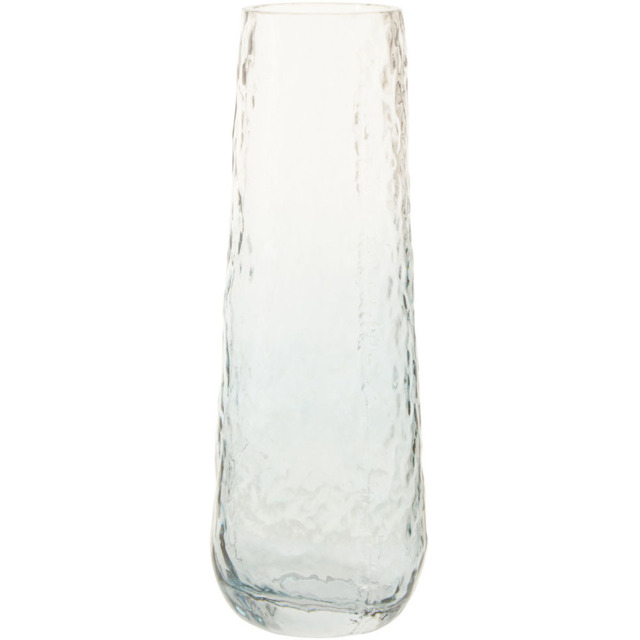 Premier Housewares Blue Brock Glass Vase Large - image 1
