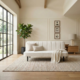 Sutton Sofa Bed White - thumbnail 4