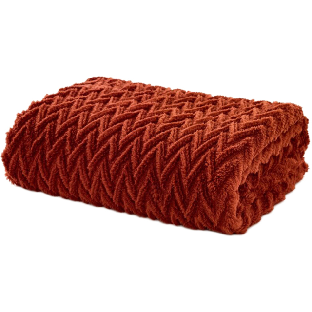 Deyongs Tadcaster Throw Paprika 140 x 180cm - image 1