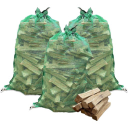 Warma 6kg Oak Kindling Net Bag 3 Pack