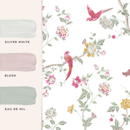 Laura Ashley Summer Palace Peony Mural - thumbnail 2