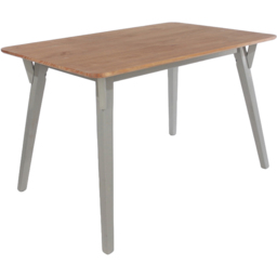 Core Products Corona 4 Seater Grey Rectangular Large Dining Bench Set - thumbnail 3