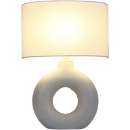 Rene Circle Ceramic Table Lamp - thumbnail 2