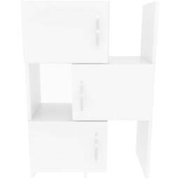 Decorotika Anna 3 Door White Multipurpose Cabinet - thumbnail 3