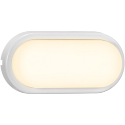 Nordlux Cuba Oval White Garden Wall Light