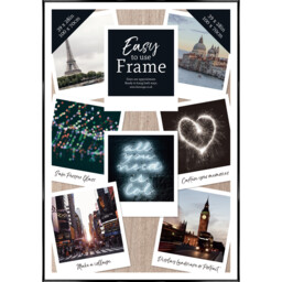 Easy Poster Frame - Black / 39x28in