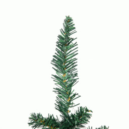 StarBright Green Artificial Christmas Pine Tree with Plastic Stand 4.9ft - thumbnail 3